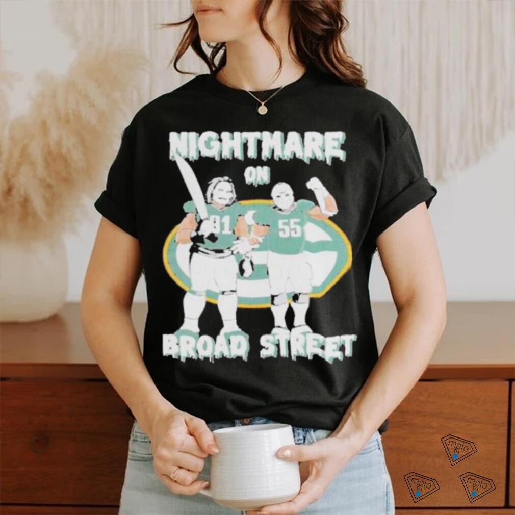 Official Green Bay Packers Nightmare On Broad Street Art Design