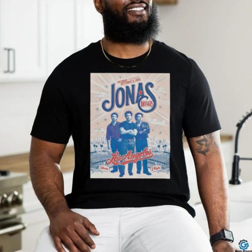 Original Jonas Brothers September 9, 2023 Dodger Stadium T shirt