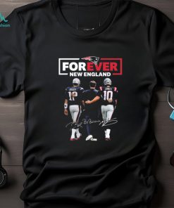 Original New England Patriots Forever Tom Brady Mac Jones Signatures Shirt
