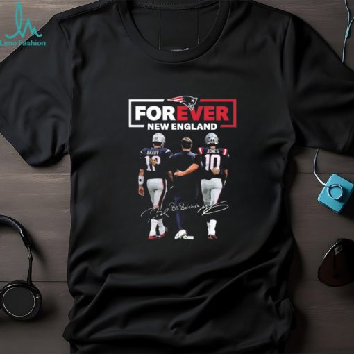 Original New England Patriots Forever Tom Brady Mac Jones Signatures Shirt
