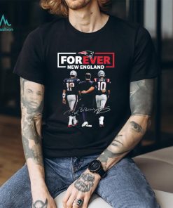 New England Patriots Forever Tom Brady Mac Jones Signatures shirt, hoodie,  longsleeve, sweatshirt, v-neck tee