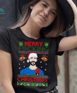 Original Santa Roy Kent Merry Fucking Christmas Ugly T shirt