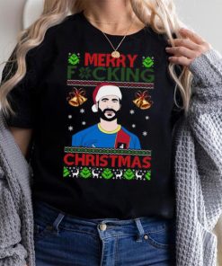 Original Santa Roy Kent Merry Fucking Christmas Ugly T shirt