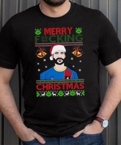 Original Santa Roy Kent Merry Fucking Christmas Ugly T shirt