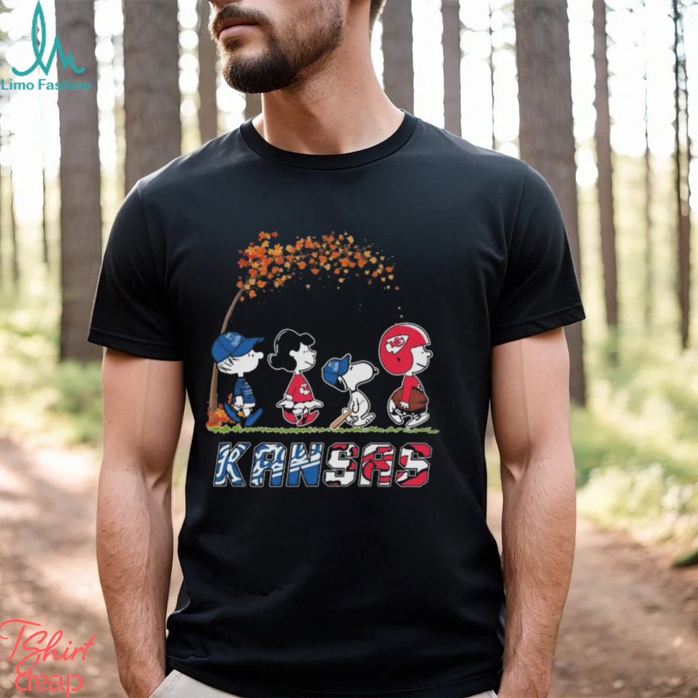 Original Snoopy Kansas Sport Teams shirt Original Snoopy Kansas Sport Teams shirt