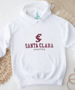 Youth ProSphere White Santa Clara Broncos Cross Country Pullover Hoodie Size: Large