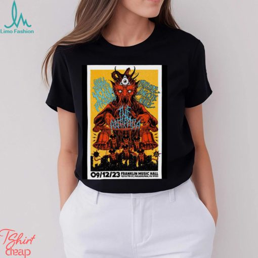 Original the antifada franklin music hall philadelphia pa 12 sept 2023 shirt