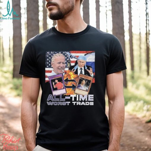 Original vodka biden putin all time worst trade shirt