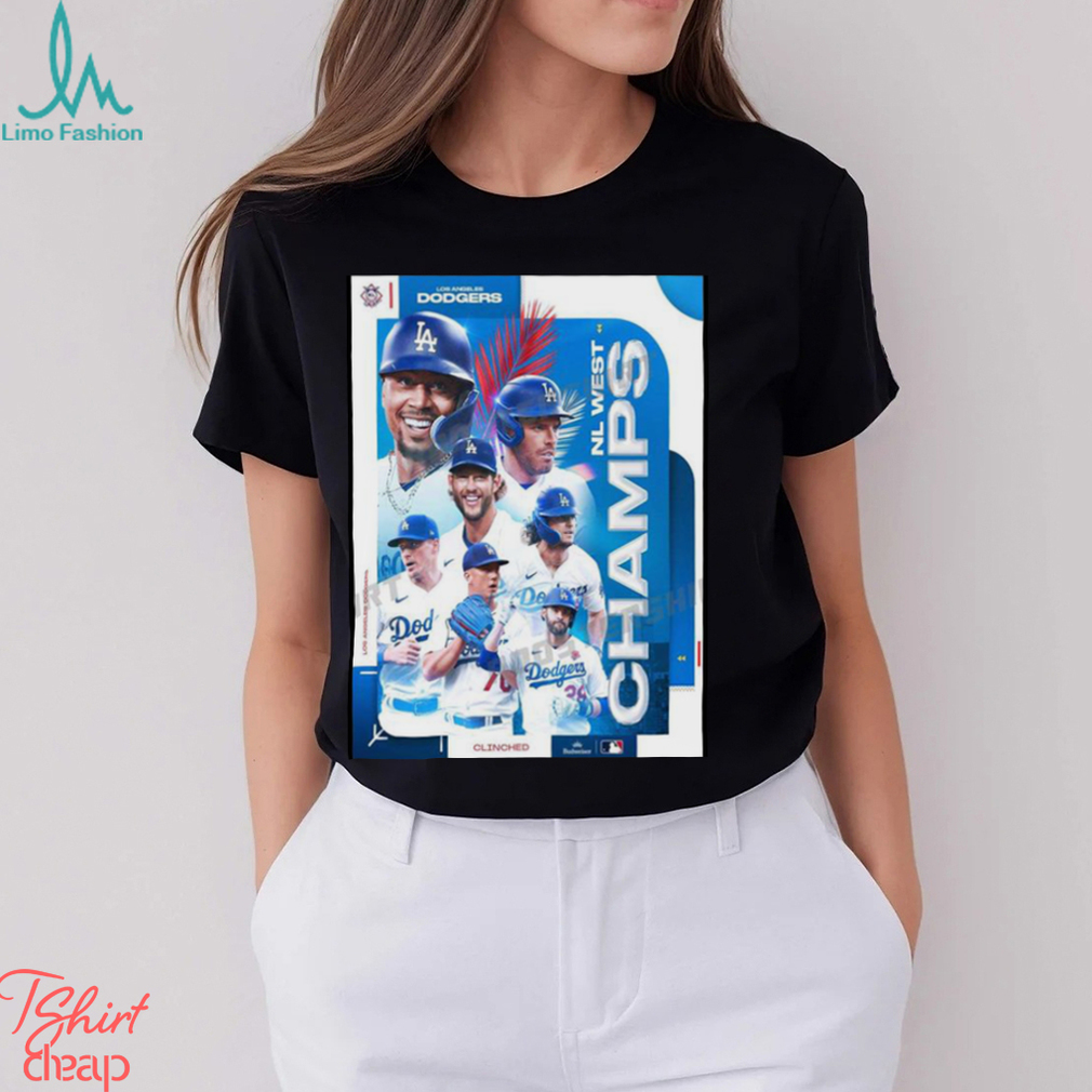 Original welcome los angeles dodgers champions 2023 nl west championship  shirt - Limotees
