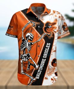 Orioles Skeleton Dancing Baltimore Orioles Shirt – Orioles Hawaiian Shirt