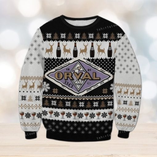 Orval Trappist Ale Brasserie D’orval S A Chritsmas Ugly Sweater For Woman