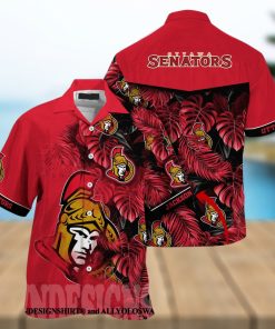 Ottawa Senators NHL Summer All Over Print 3D Hawaiian Shirt