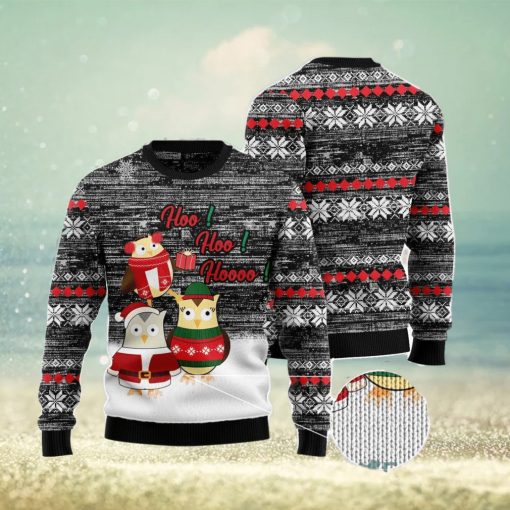 Owl Hoo Hoo Hoooo All Over Printed 3D Ugly Christmas Sweater Christmas Gift For Men And Women