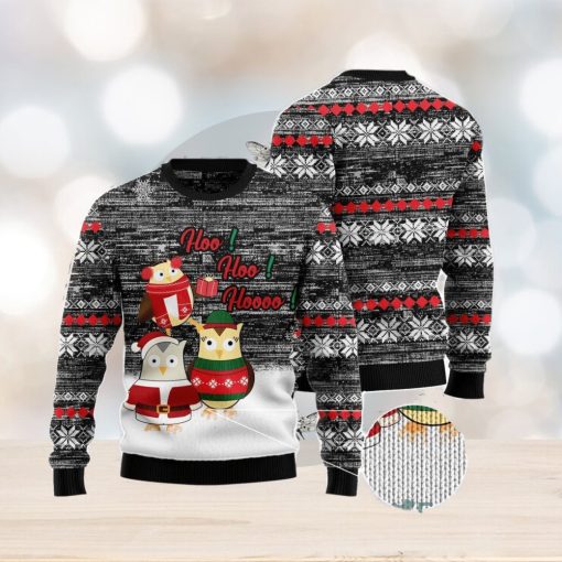 Owl Hoo Hoo Hoooo All Over Printed 3D Ugly Christmas Sweater Christmas Gift For Men And Women