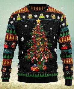 Owl Tree Ugly Christmas Sweater Thankgiving Gift Men Women