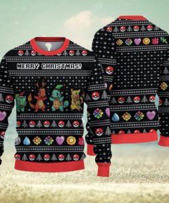 P O K E M O N Merry Christmas Christmas Gift For Holiday P I K A C H U 3D Ugly Christmas Sweater