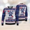 Christmas Ugly Sweater Christmas Gnome Print Crew Neck Sweatshirt Christmas