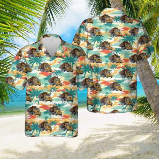 Pacific P12 Logging Truck Hawaiian Shirt