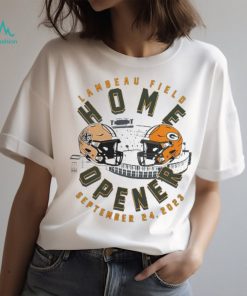 Packers vs Saints 9 24 Match up Lambeau Field Home Opener shirt