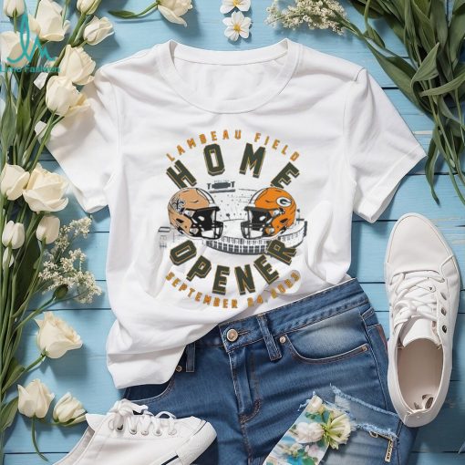 Packers vs Saints 9 24 Match up Lambeau Field Home Opener shirt