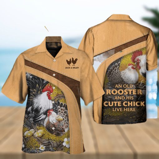 Palm Tree Breeze Palm Trees and Tropical Sunsets Aloha Hawaiian Shirt