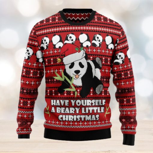 Panda Ugly Christmas Sweater Thankgiving Gift Men Women