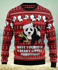 Panda Ugly Christmas Sweater Thankgiving Gift Men Women