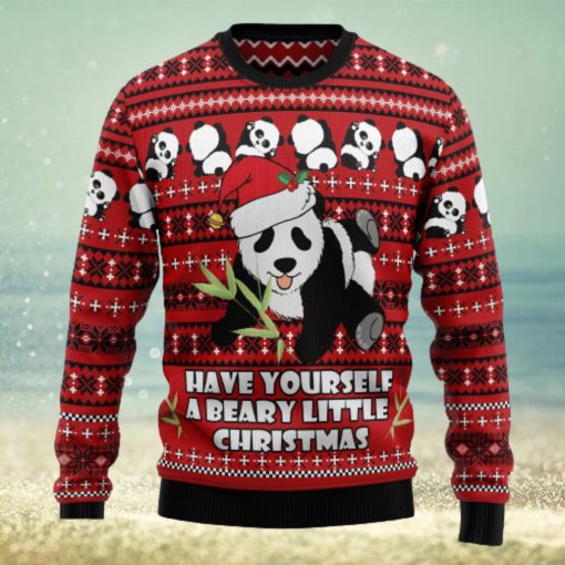 Panda Ugly Christmas Sweater Thankgiving Gift Men Women