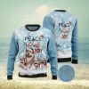 NFL Miami Dolphins Custom Name And Number Ugly Christmas Sweater Christmas Gift For Sport Team