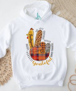 Peace Sign Turkey Happy Harvest shirt