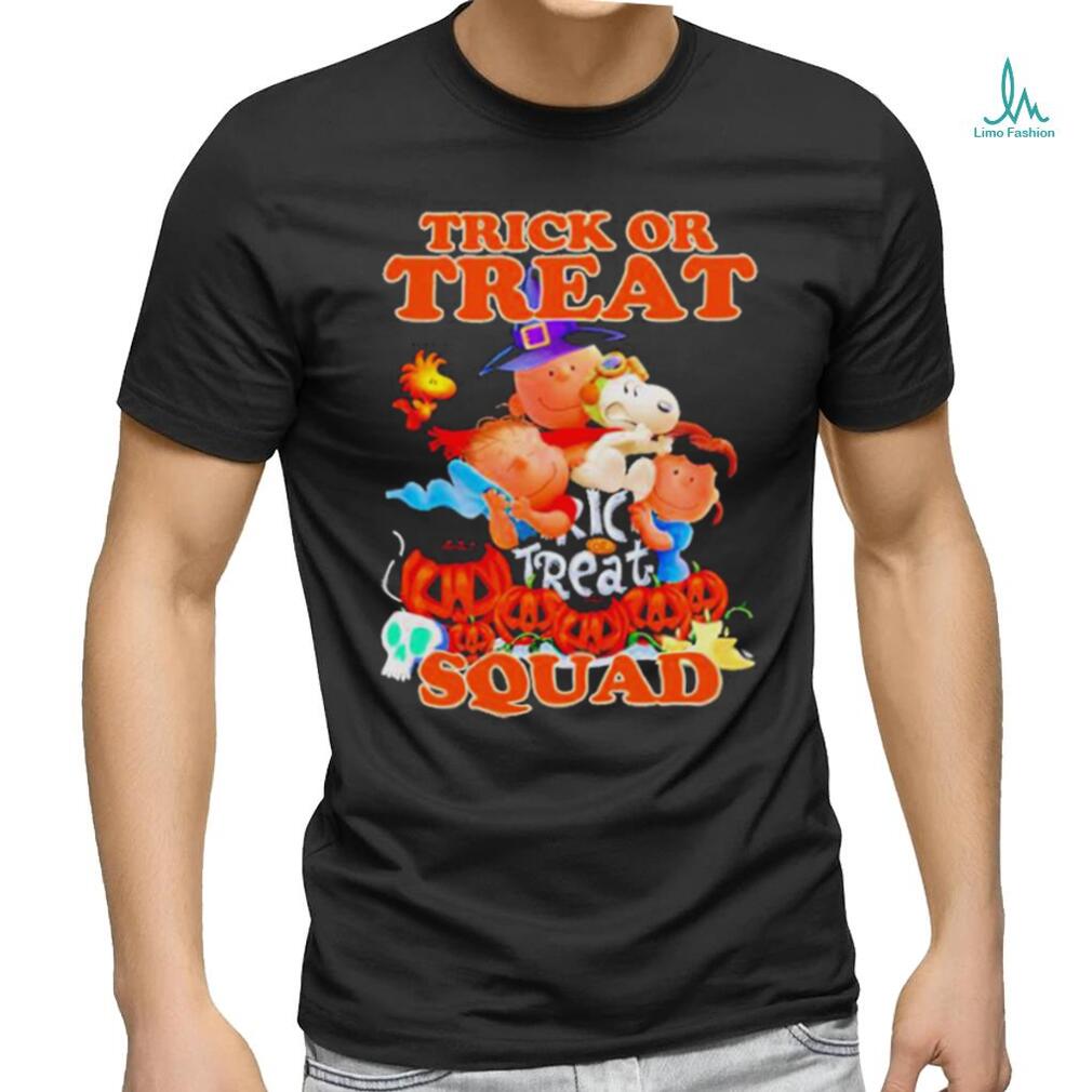 New England Patriots Snoopy Charlie Brown Halloween Trick Or Treat Shirt -  High-Quality Printed Brand