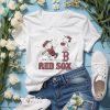 Charlie Brown And Snoopy Playing Baseball Los Angeles Angels MLB 2023 Shirt