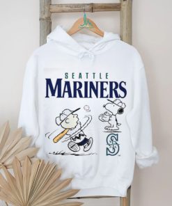 Seatlle Mariners Let's Play Baseball Together Snoopy MLB Unisex