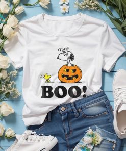 Peanuts Halloween Snoopy Woodstock Boo! T shirt