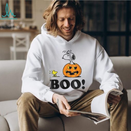 Peanuts Halloween Snoopy Woodstock Boo! T shirt