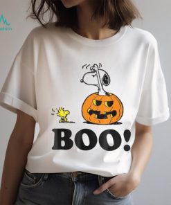 Peanuts Halloween Snoopy Woodstock Boo! T shirt