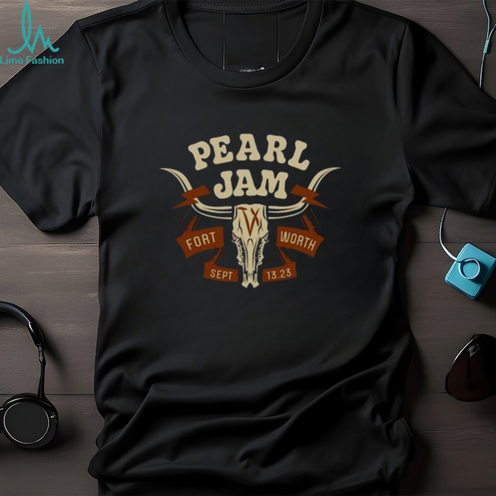 Pearl Jam Ft Worth Event Tee September 13 2023 With Deep Sea Diver Dickies  Arena Texas Two Sides Shirt - Limotees