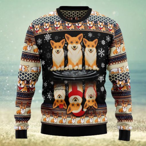 Pembroke Welsh Corgi Ugly Christmas Sweater Thankgiving Gift Men Women