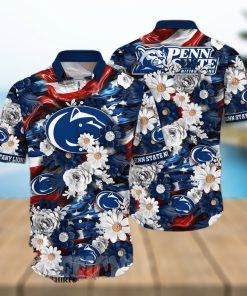 Penn State Nittany Lions NCAA Independence Day All Over Print Hawaiian Shirt