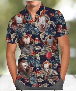 Pennywise Hawaiian Shirt IT Movie Gift For Horror Film Lovers