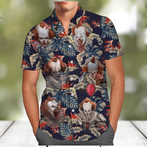 Pennywise Hawaiian Shirt IT Movie Gift For Horror Film Lovers