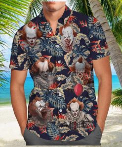 Pennywise Hawaiian Shirt IT Movie Gift For Horror Film Lovers