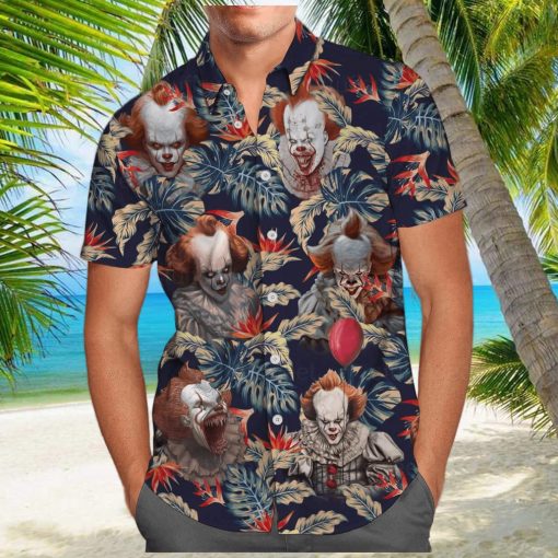 Pennywise Hawaiian Shirt IT Movie Gift For Horror Film Lovers