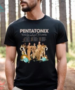 Pentatonix Christmas Album The Most Wonderful Tour Of Year 2023 Shirt Band Hoodie Shirt