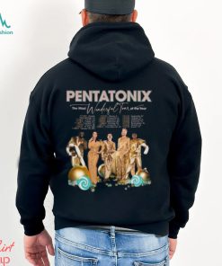 Pentatonix Christmas Album The Most Wonderful Tour Of Year 2023 Shirt Band Hoodie Shirt