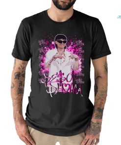 Pe$o Pluma Pink splatter text T Shirt
