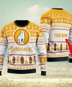 Personalized B U N D A B E R G 3d All Over Print Ugly Christmas Sweater