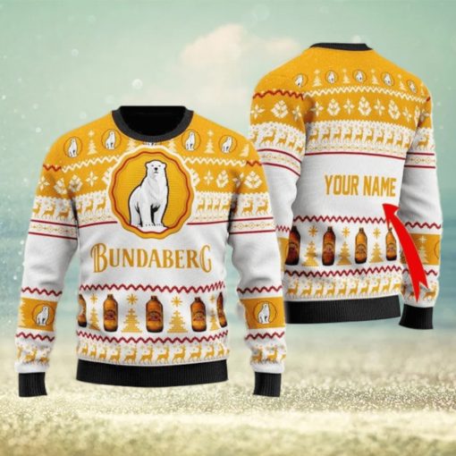 Personalized B U N D A B E R G 3d All Over Print Ugly Christmas Sweater