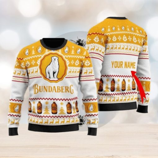 Personalized B U N D A B E R G 3d All Over Print Ugly Christmas Sweater