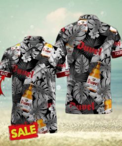 Personalized Duvel Beer Tropical Hawaiian 3D Polo Shirt Beer Love AOP Gift For Mens